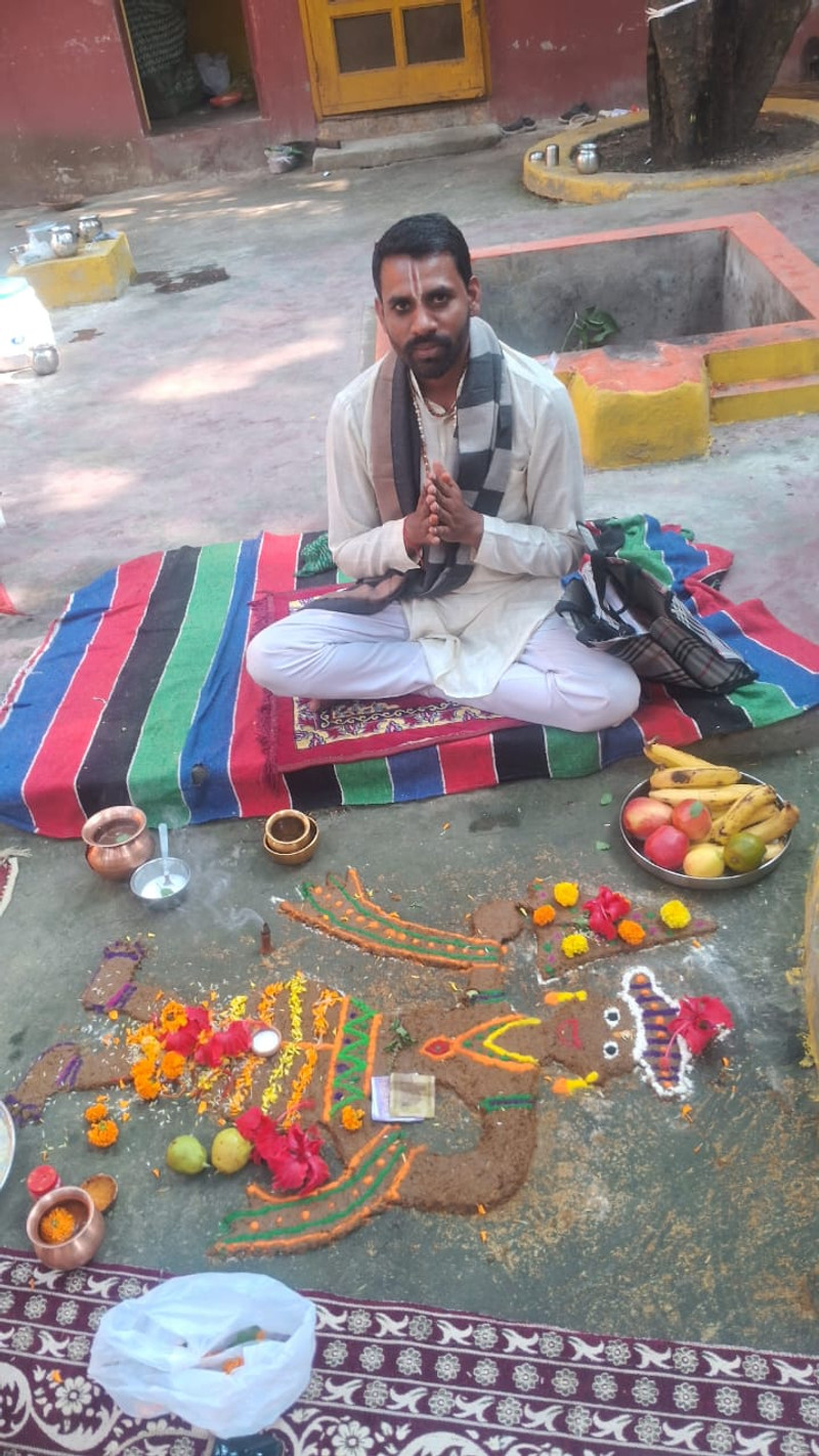 Astro Dhananjay anusthan ceremony